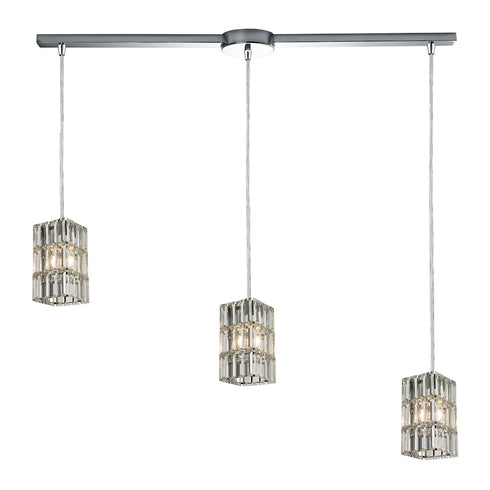 Elk Cynthia MINI PENDANT in Polished Chrome Finish Model: 31488/3L