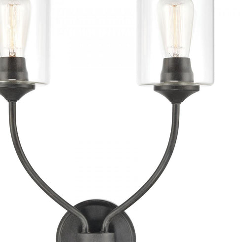 Elk Daisy SCONCE in Bronze Finish Model: 75092/2
