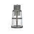 Elk Dakota 14 Inch High 1 Light Outdoor Sconce in Distressed Zinc Model: 69640/1