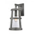 Elk Dakota 18 Inch High 1 Light Outdoor Sconce in Distressed Zinc Model: 69641/1