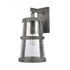 Elk Dakota 18 Inch High 1 Light Outdoor Sconce in Distressed Zinc Model: 69641/1