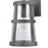 Elk Dakota 18 Inch High 1 Light Outdoor Sconce in Distressed Zinc Model: 69641/1