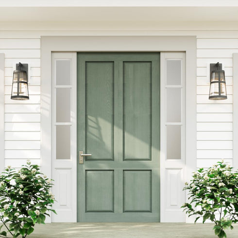 Elk Dakota 18 Inch High 1 Light Outdoor Sconce in Distressed Zinc Model: 69641/1