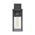 Elk Dalton 17.5 Inch High 1 Light Outdoor Sconce in Textured Black Model: 69700/1