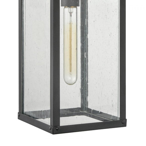 Elk Dalton 19.5 Inch High 1 Light Outdoor Sconce in Textured Black Model: 69702/1