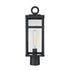 Elk Dalton 20 Inch High 1 Light Outdoor Post Light in Textured Black Model: 69703/1
