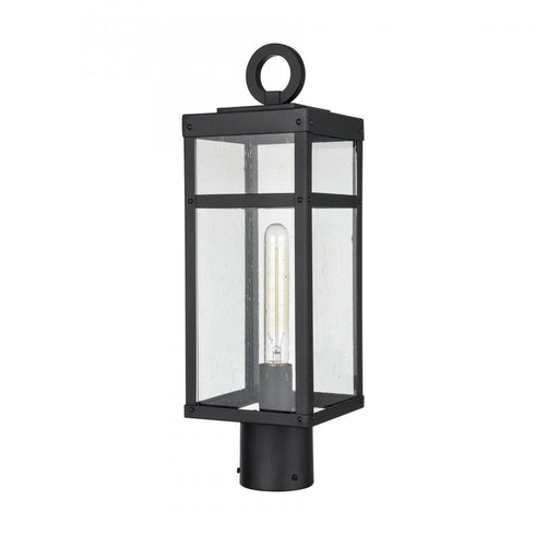 Elk Dalton 20 Inch High 1 Light Outdoor Post Light in Textured Black Model: 69703/1