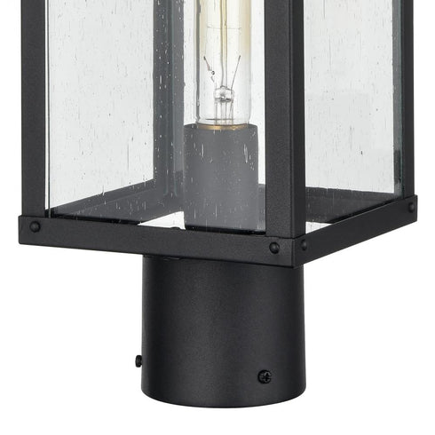 Elk Dalton 20 Inch High 1 Light Outdoor Post Light in Textured Black Model: 69703/1