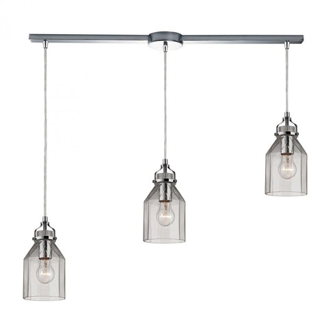 Elk Danica MINI PENDANT in Polished Chrome Finish Model: 46019/3L
