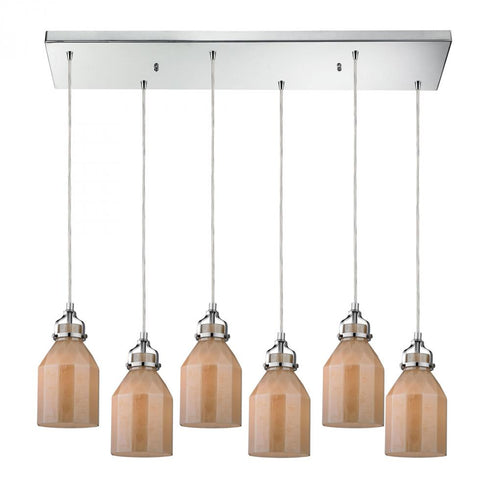 Elk Danica MINI PENDANT in Polished Chrome Finish Model: 46029/6RC