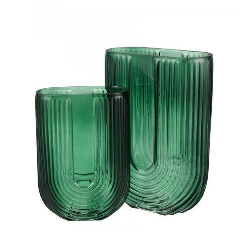 Elk Dare Vase Small (2 pack) (2 pack) in Green Finish Model: S0016-10124