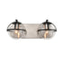 Elk Davenay 16 Inch Wide 2 Light Vanity Light in Satin Nickel Model: 18641/2