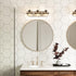 Elk Davenay 23 Inch Wide 3 Light Vanity Light in Satin Nickel Model: 18642/3