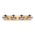Elk Davenay 31 Inch Wide 4 Light Vanity Light in Satin Brass Model: 18653/4