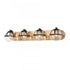 Elk Davenay 31 Inch Wide 4 Light Vanity Light in Satin Brass Model: 18653/4