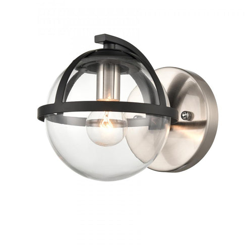 Elk Davenay 6 Inch Wide 1 Light Vanity Light in Satin Nickel Model: 18640/1