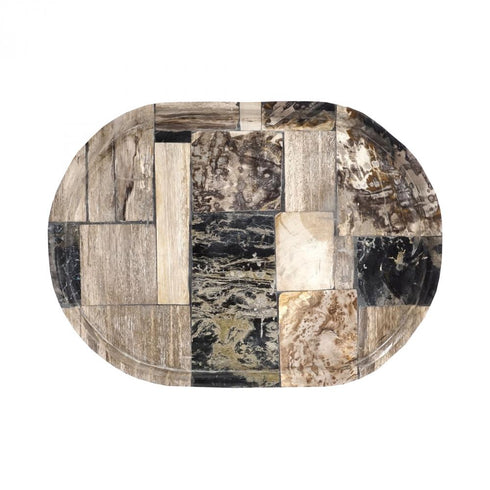 Elk Deckham BOWL TRAY in Natural Finish Model: H0077-8238
