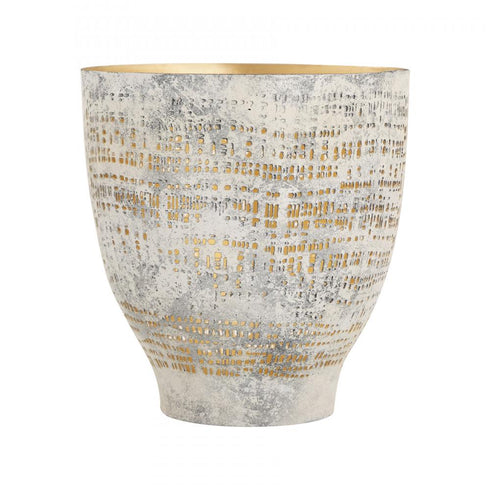 Elk Delmont Votive Large in Whitewash (4 pack) (4 pack) Model: S0807-9773
