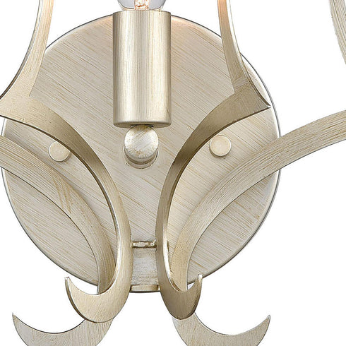 Elk Delray 1 Light SCONCE in Aged Silver Finish Model: 12060/1