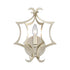 Elk Delray 1 Light SCONCE in Aged Silver Finish Model: 12060/1