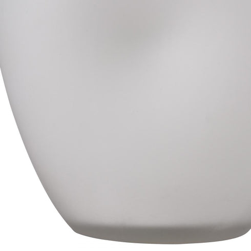 Elk Dent Vase Large in White Model: H0047-10985