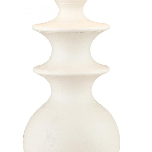 Elk Depiction TABLE LAMP in Matte White Finish Model: D4694
