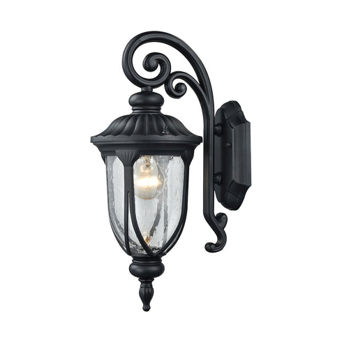 Elk Derry Hill SCONCE in Matte Black Finish Model: 87100/1