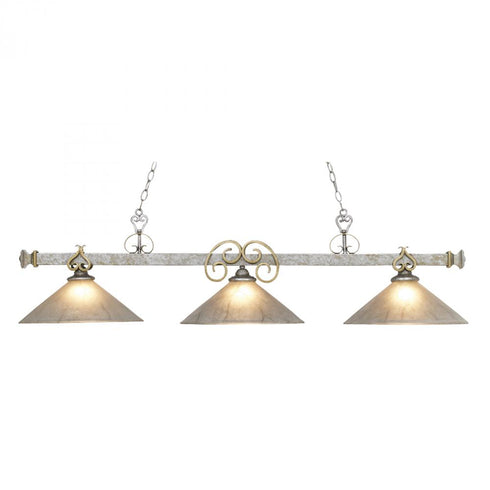 Elk Designer Classics ISLAND LIGHT in Brown Finish Model: 190/6-AS-G8
