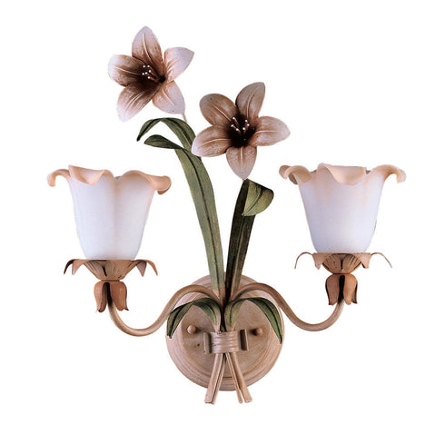 Elk Diamante 2 Light BUNCH O' POSIES COLL. ANTIQUE IVORY FINISH Model: 16420