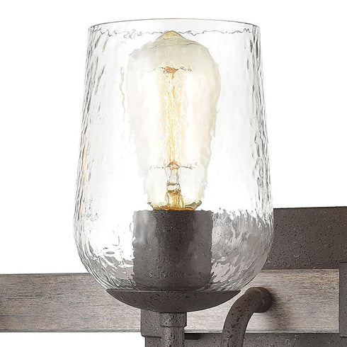 Elk Dillon VANITY LIGHT in Vintage Rust Finish Model: 15372/3