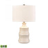 Elk Dorin 25.5 Inch High 1 Light Table Lamp in White Glazed Model: S0019-11075