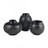 Elk Dorus Vase Medium in Black Model: H0017-10435