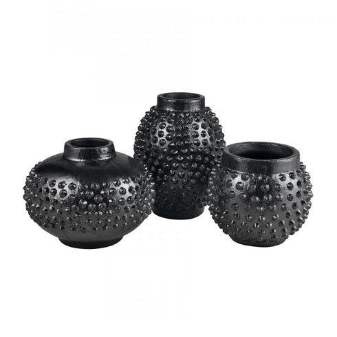 Elk Dorus Vase Small in Black Model: H0017-10434