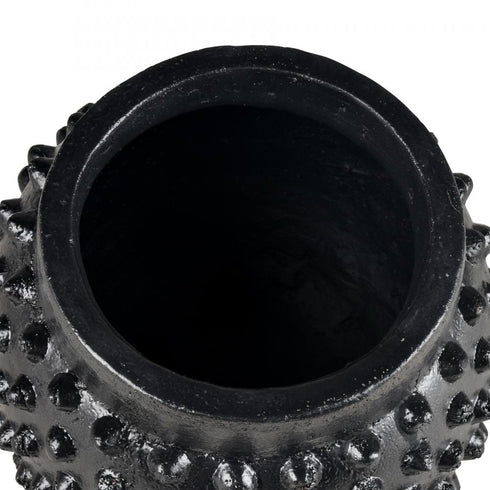 Elk Dorus Vase Small in Black Model: H0017-10434