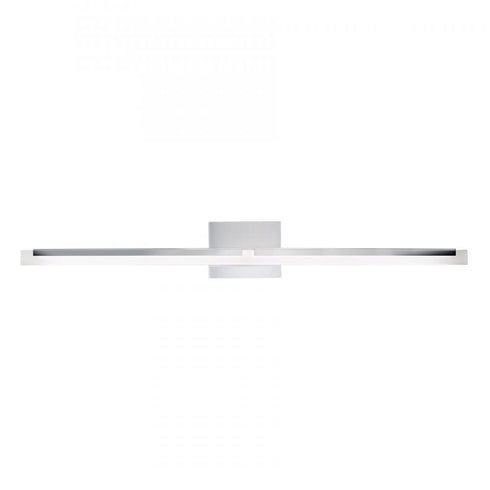 Elk Double L Double Light Sconce Linear 36 Inch Wide Integrated LED Vanity Light in Chrome Model: 8147-CH-FA