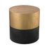 Elk Draper ACCENT TABLE in Antique Gold Leaf Finish Model: 114-121