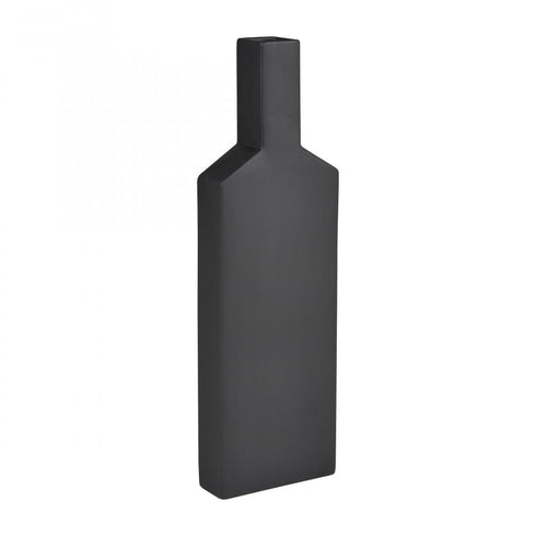 Elk Drue VASE JAR BOTTLE in Matte Black Finish Model: H0017-9148