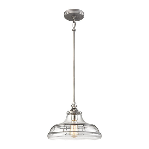 Elk Dunkirk PENDANT in Weathered Zinc Finish Model: 69244/1