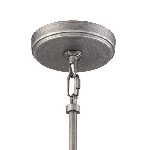 Elk Dunkirk PENDANT in Weathered Zinc Finish Model: 69244/1