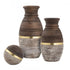 Elk Dunn VASE JAR BOTTLE (2 pack) (2 pack) in Brown Finish Model: H0807-9255