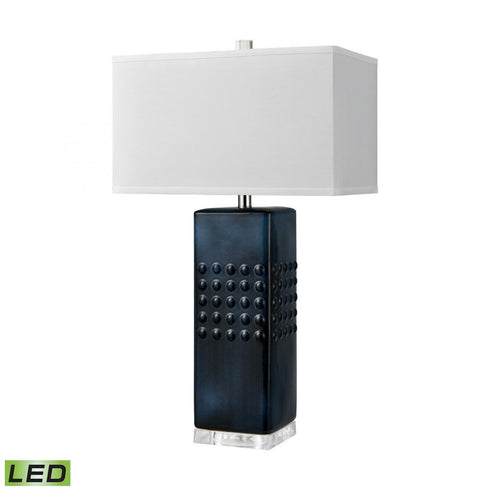Elk Easdale 30 Inch High 1 Light Table Lamp in Navy Includes LED Bulb Model: H019-7223-LED