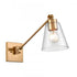 Elk East Point 14.5 Inch High 1 Light Swingarm Sconce Satin Brass Model: 18332/1