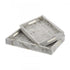Elk Eaton Etched Tray Set of 2 in White (2 pack) (2 pack) Model: H0807-9765/S2
