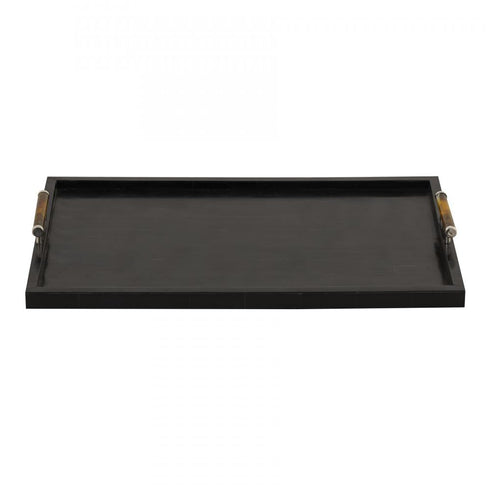 Elk Ebony Tray in Black Finish Model: H0807-10495