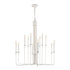 Elk Edward CHANDELIER in Matte White Finish Model: D4657