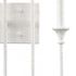 Elk Edward SCONCE in Matte White Finish Model: D4658