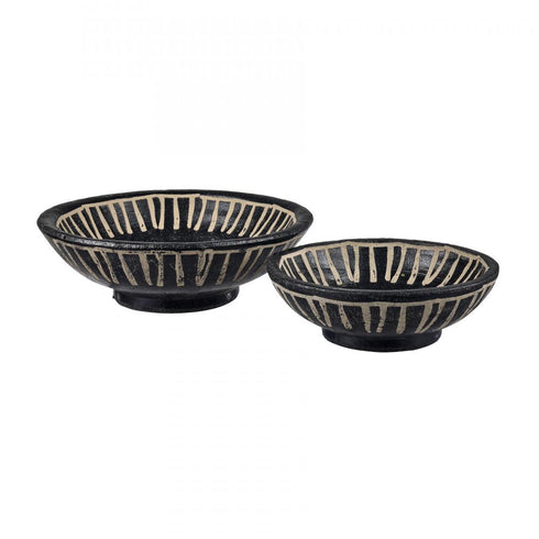Elk Eleni Plate Set of 2 (2 pack) (2 pack) in Black Finish Model: H0017-10439/S2