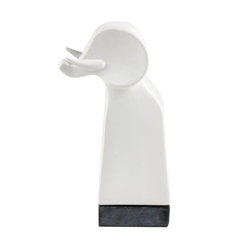 Elk Elephant ORNAMENTAL ACCESSORY (2 pack) (2 pack) in Matte White Finish Model: H0017-9155