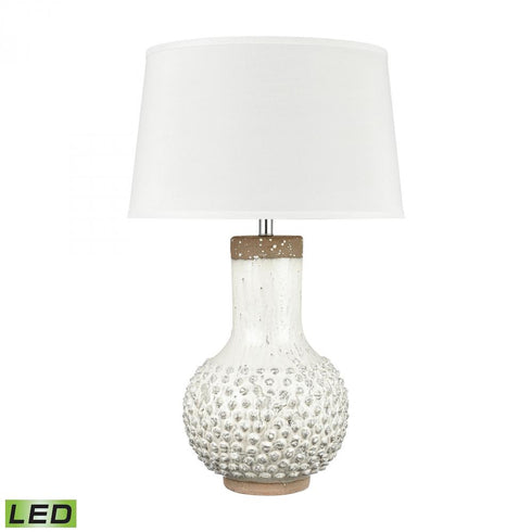 Elk Elinor 32 Inch High 1 Light Table Lamp in White Includes LED Bulb Model: H0019-7993-LED