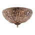 Elk Elizabethan FLUSH MOUNT in Dark Bronze Finish Model: 5962/3